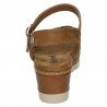 Sandalia de Cuña Refresh Camel para Mujer modelo 173137