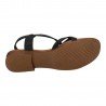 Sandalias Planas Sandali Negros para Mujer modelo M801