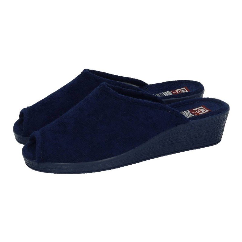 Zapatillas Algodón Gema Garcia Azul Marino para Mujer modelo 7111-4