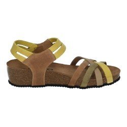 Sandalias de Piel Biosand Birmania para Mujer modelo 101507