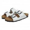 Sandalias de Piel Biosand Blancos para Mujer modelo 520015