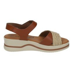 Sandalias de Piel Sandali Cuero para Mujer modelo M821