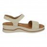 Sandalias de Piel Sandali Beige para Mujer modelo M739
