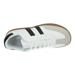 Deportivo Respetuoso Demax Blanco-Negro para Hombre modelo 9-1227B