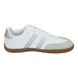 Deportiva Respetuosa Demax Blanco-Plata para Mujer modelo 7-1227H