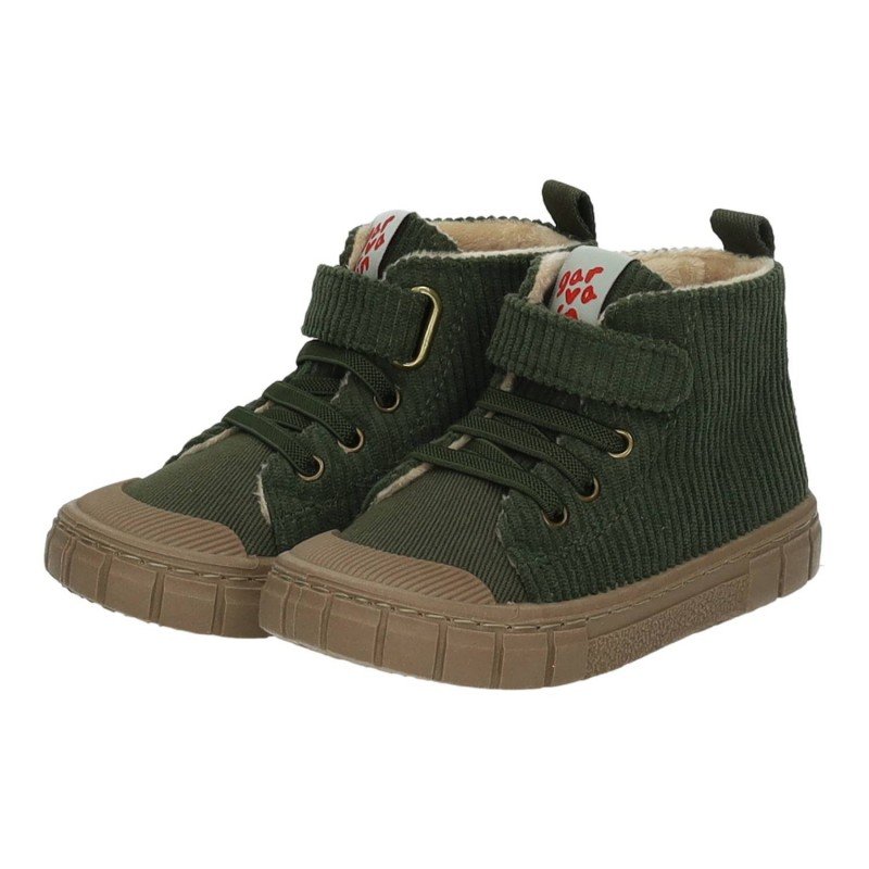 Botas Truffle Pana Garvalín Verdes para Niño modelo 251330-B701