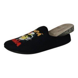 Chinela Cañas Vulca-Bicha Negros para Hombre modelo 1837