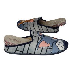 Chinela Gato Y Ratón Vulca-Bicha Marino para Hombre modelo 1829