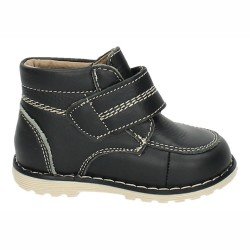 Botitas de Piel Bonino Marino para Niño modelo 1-Na834A-12