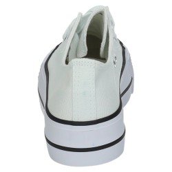 7-A34A ZAPATILLA PLATAFORMA color BLANCO