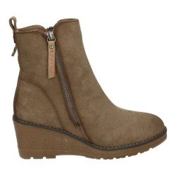 Botín Cuña Refresh Taupe para Mujer modelo 171009