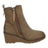 Botín Cuña Refresh Taupe para Mujer modelo 171009