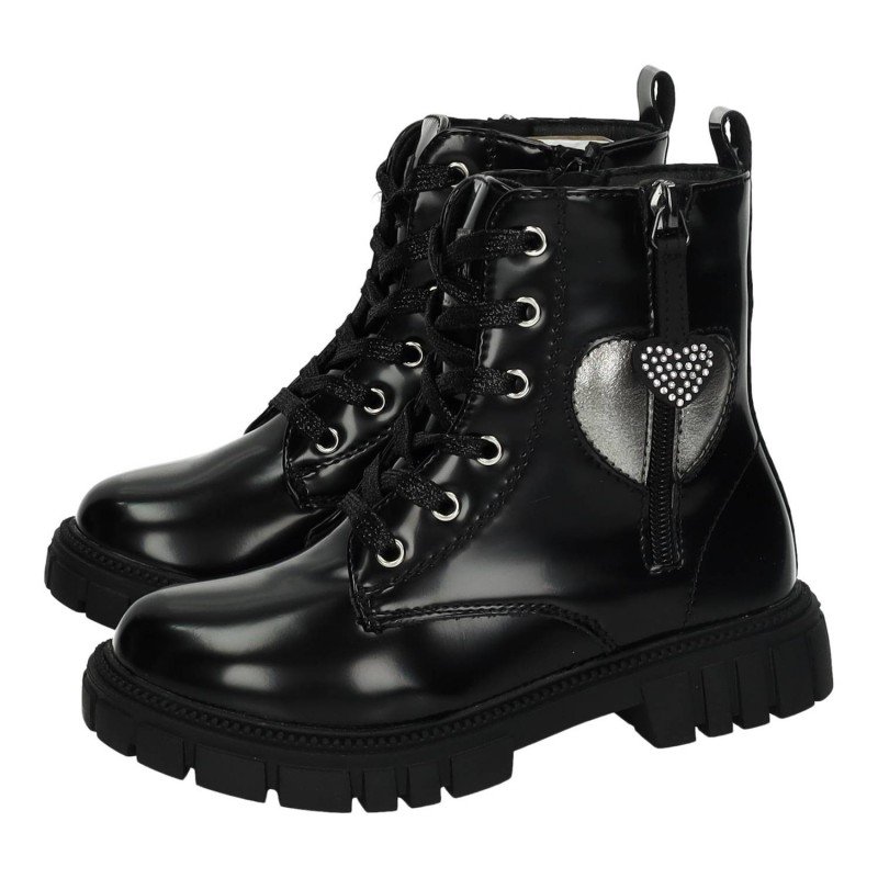 Botas Corazón Conguitos Negros para Niña modelo Cosh244008