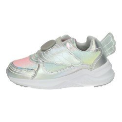 Deportiva con Luces Conguitos Plata para Niña modelo Cosh261031