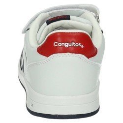 Deportivas de Luces Conguitos Blanco-Azul para Niño modelo Cosh325003