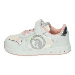 Deportiva de Luces Conguitos Blanco-Rosa para Niña modelo Cosh325005