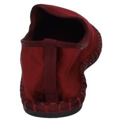 Manoletinas Clásicas Etéreo Shoes Vino para Mujer modelo Jf8292