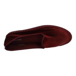 Manoletinas Clásicas Etéreo Shoes Vino para Mujer modelo Jf8292