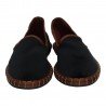 Manoletinas Combinas Etéreo Shoes Negro-Marrón para Mujer modelo Jf8292