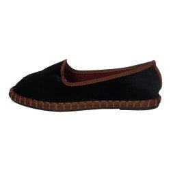 Manoletinas Combinas Etéreo Shoes Negro-Marrón para Mujer modelo Jf8292