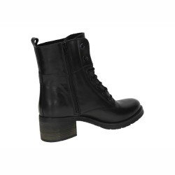 Botines de Piel Cumbia Negros para Mujer modelo 31138