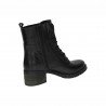 Botines de Piel Cumbia Negros para Mujer modelo 31138