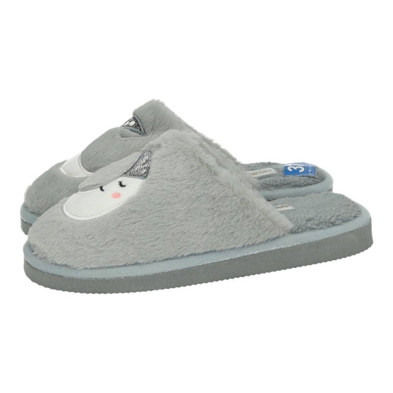 Zapatillas Luna Demax Grises para Mujer modelo Fe6501