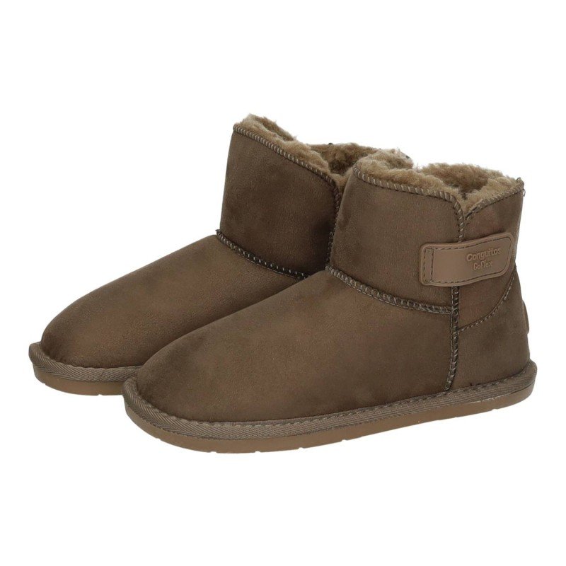 Botas Australianas Conguitos Taupe para Niña modelo Cosh327001