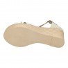Sandalias de Cuña Sandali Blancos para Mujer modelo M704