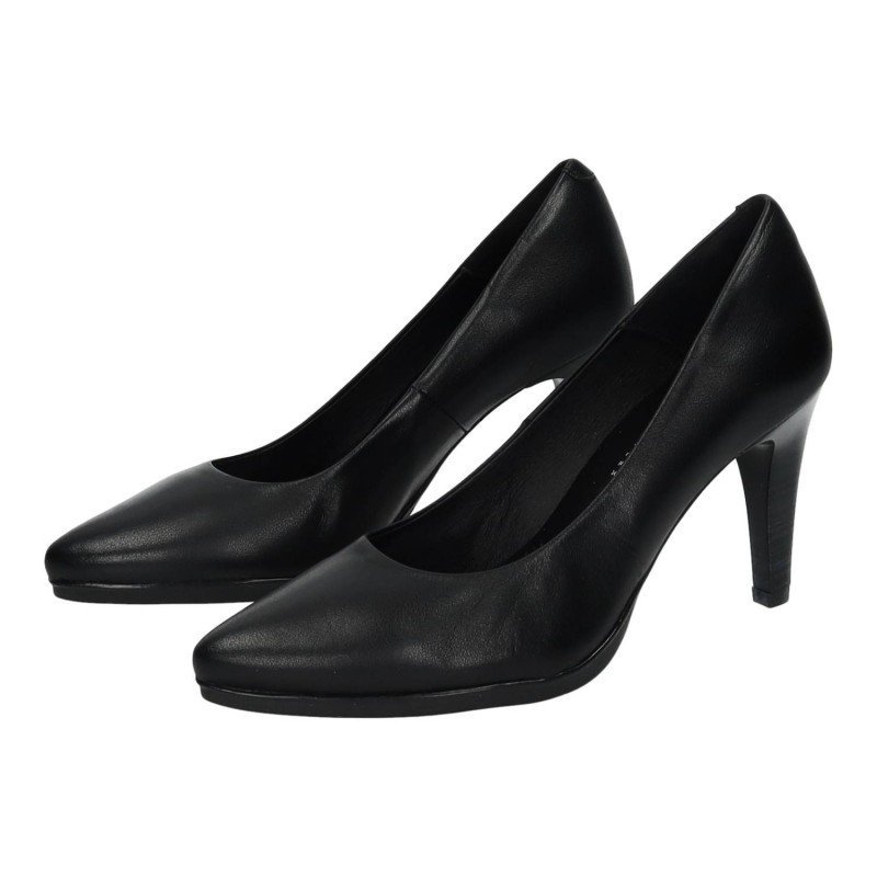 Zapato Piel Tacón Desiree Negros para Mujer modelo 1251A