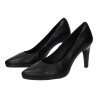 Zapato Piel Tacón Desiree Negros para Mujer modelo 1251A