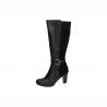 Botas Piel Caña Alta Dosdedos Negros para Mujer modelo 2631