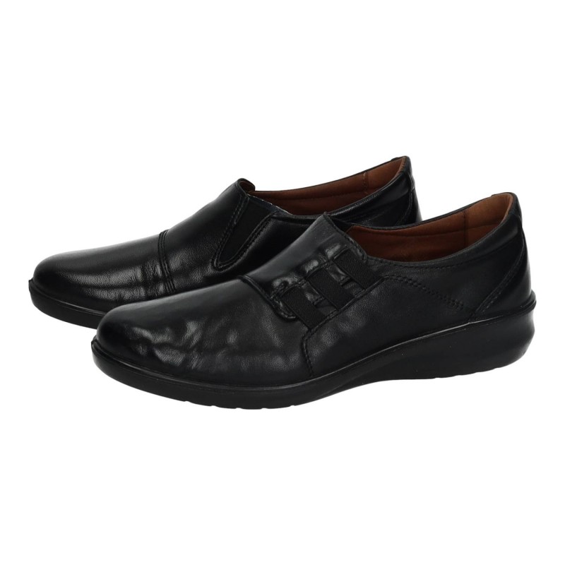 0308 Zapato de Piel color NEGRO