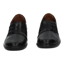 0308 Zapato de Piel color NEGRO