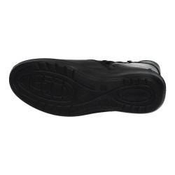 0352 Botines de Piel color NEGRO