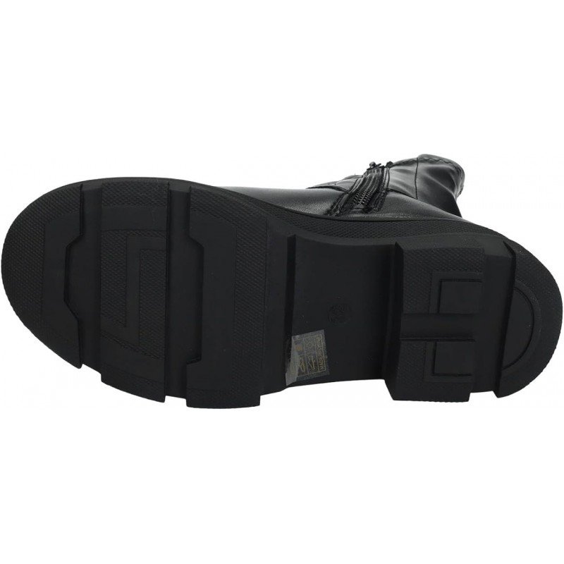 Botin Cremallera Doremi Negros para Niña modelo 5864L