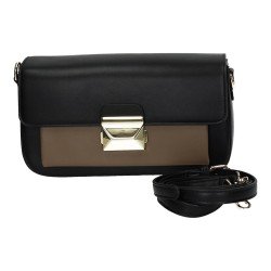 Bolso Bandolera Paula Rossi Negro-Kaki para Mujer modelo 5107-2