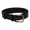 Cinturón de Piel Zapatop Negros para Hombre modelo 0656