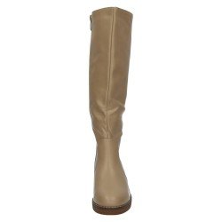Botas Caña Alta Amor Amore Beige para Mujer modelo W1059