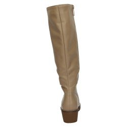 Botas Caña Alta Amor Amore Beige para Mujer modelo W1059