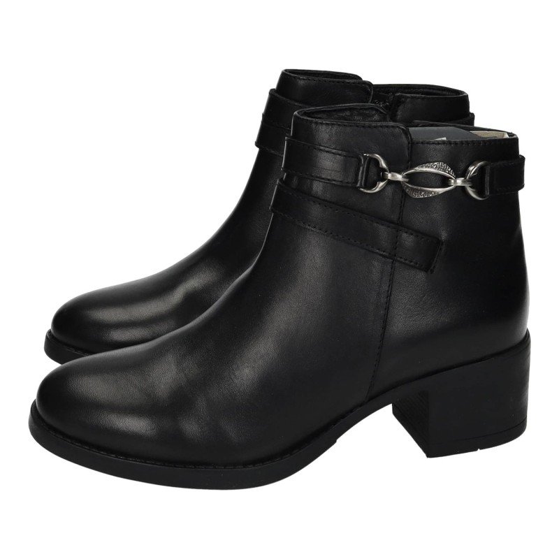 Botín de Piel 48 Horas Negros para Mujer modelo 423303/01
