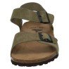 Sandalias Piel Inter-Bios Serraje Kaki para Hombre modelo 9569