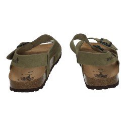 Sandalias Piel Inter-Bios Serraje Kaki para Hombre modelo 9569