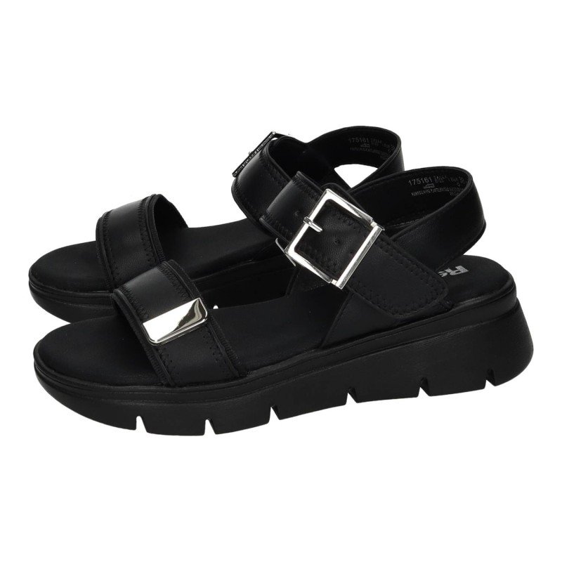 Sandalia Hebilla Refresh Negros para Mujer modelo 175161