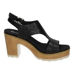 Sandalias Plataforma Refresh Negros para Mujer modelo 175166
