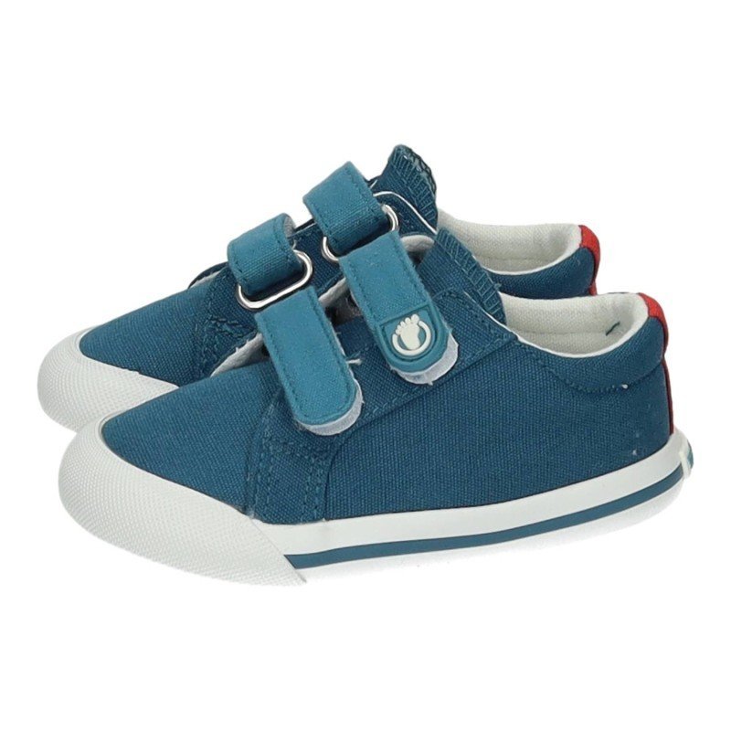 Zapatillas Barefoot Conguitos Azules para Niño modelo Tesh517005
