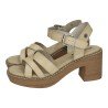 Sandalia de Tacón Refresh Beige para Mujer modelo 175171