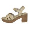 Sandalia de Tacón Refresh Beige para Mujer modelo 175171
