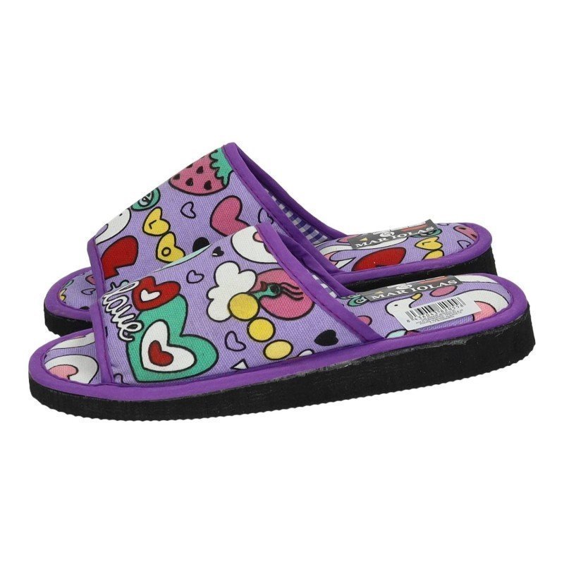 Zapatillas Corazón Calzados Mariola Lila para Mujer modelo 8436043820558