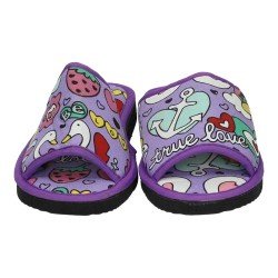Zapatillas Corazón Calzados Mariola Lila para Mujer modelo 8436043820558